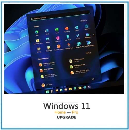 Operating Systems WINDOWS 11 HOME TO WINDOWS 11 PRO UPGRADE KEY